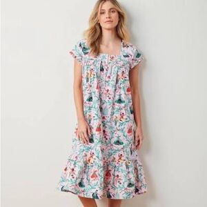 NEW PRINTFRESH nutcracker dreams daylight nightgown in ballet pink